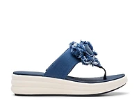 Cloudsteppers Drift Rose Wedge Sandal