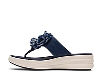 Cloudsteppers Drift Rose Wedge Sandal