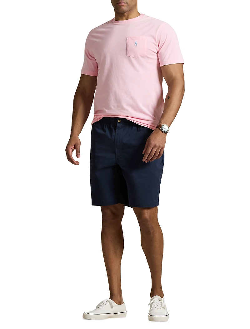 Classic Fit Jersey Crewneck Pocket Tee