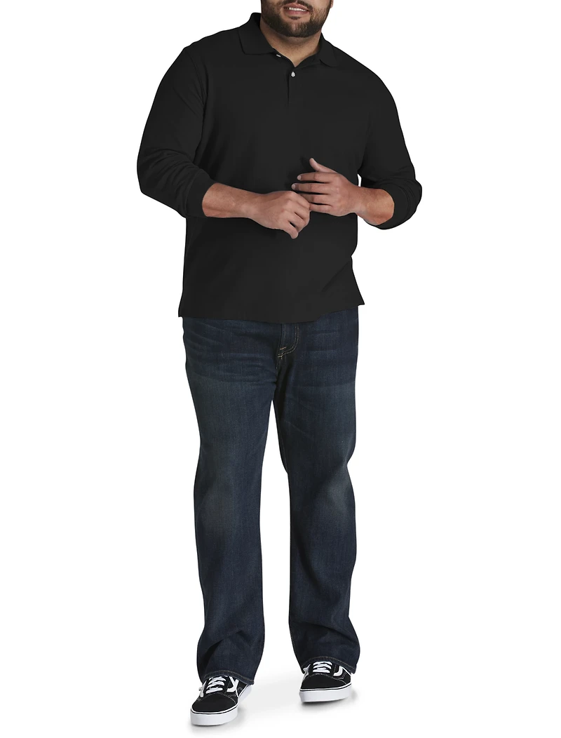 Honeycomb Piqué Polo Shirt