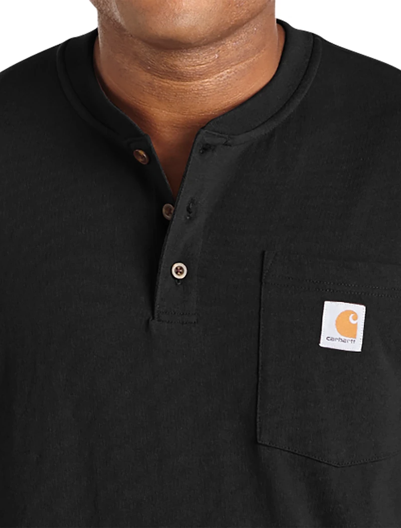 Workwear Short-Sleeve Henley Shirt