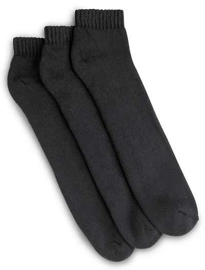 Harbor Bay 3-pk Continuous Comfort Low Cut Socks