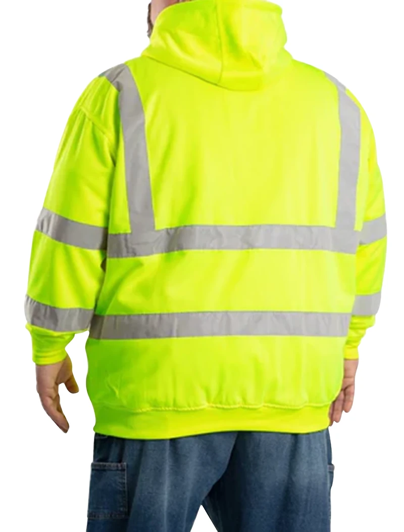 Hi Visibility Class 3 Thermal-Lined Hooded Sweatshirt