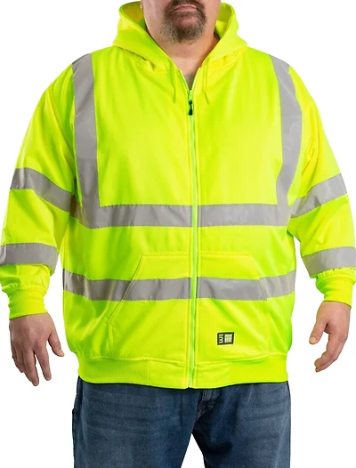 Hi Visibility Class 3 Thermal-Lined Hooded Sweatshirt