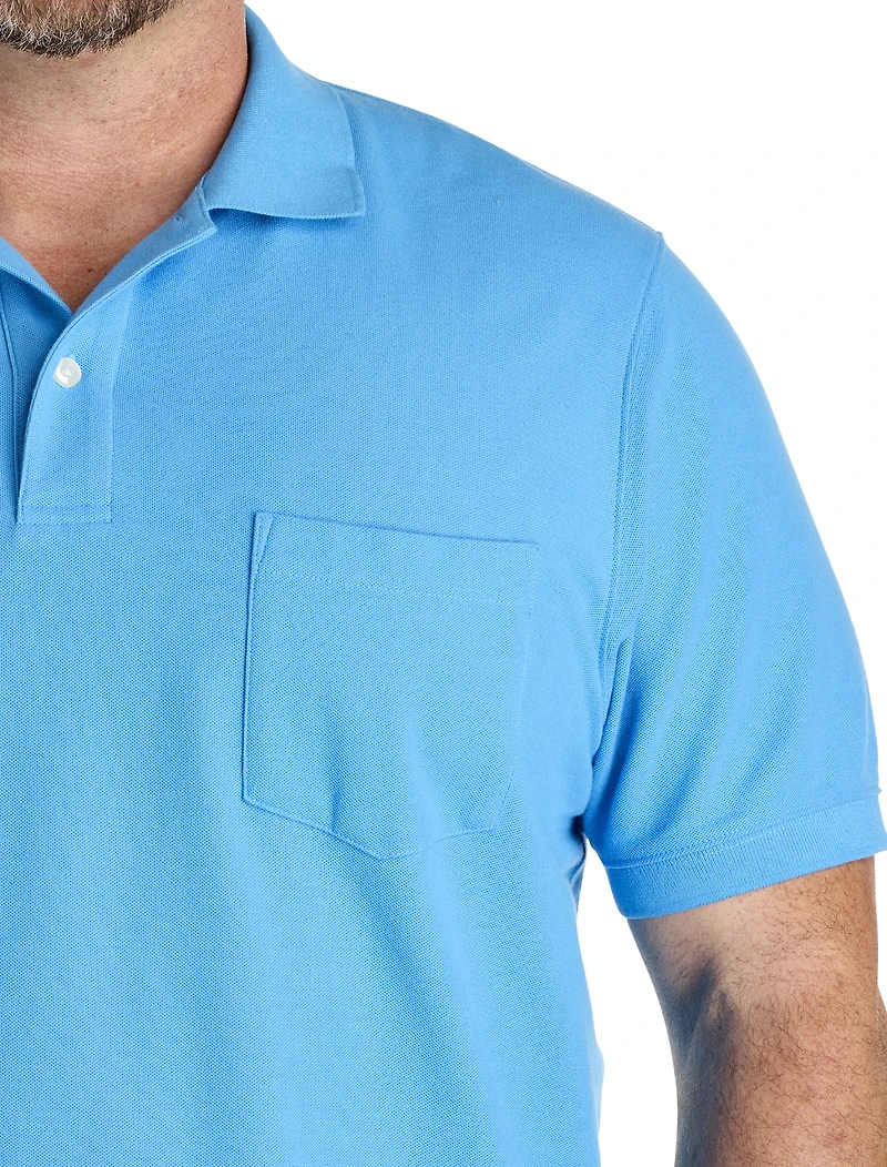 Pocket Piqué Polo Shirt