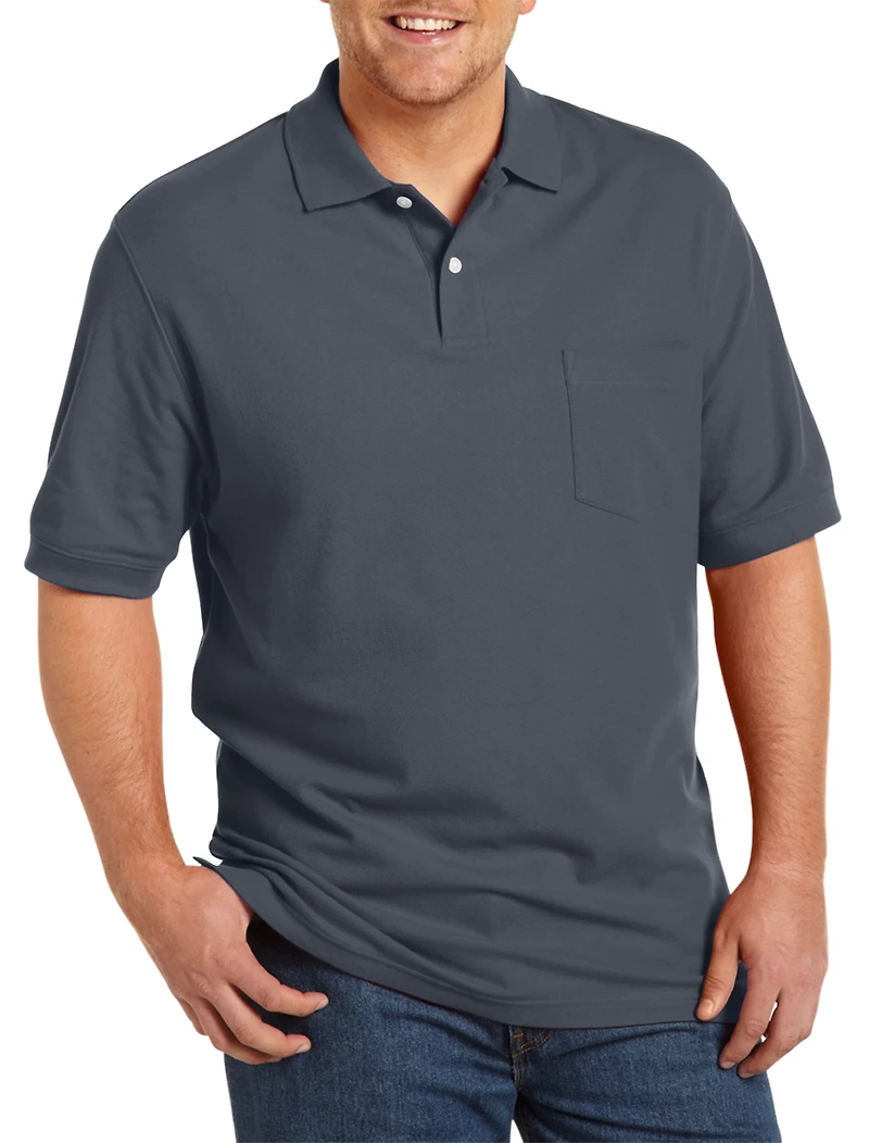 Pocket Piqué Polo Shirt