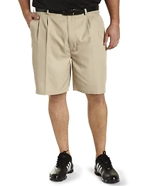 Golf Performance Pleated Shorts