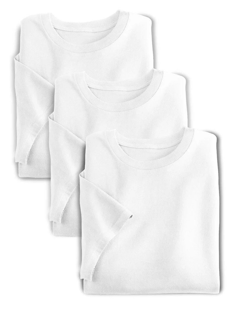 3-pk Crewneck T-Shirts