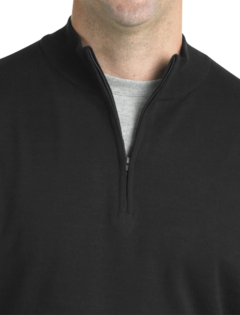 1/4-Zip Pullover Sweater