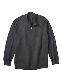 1/4-Zip Pullover Sweater