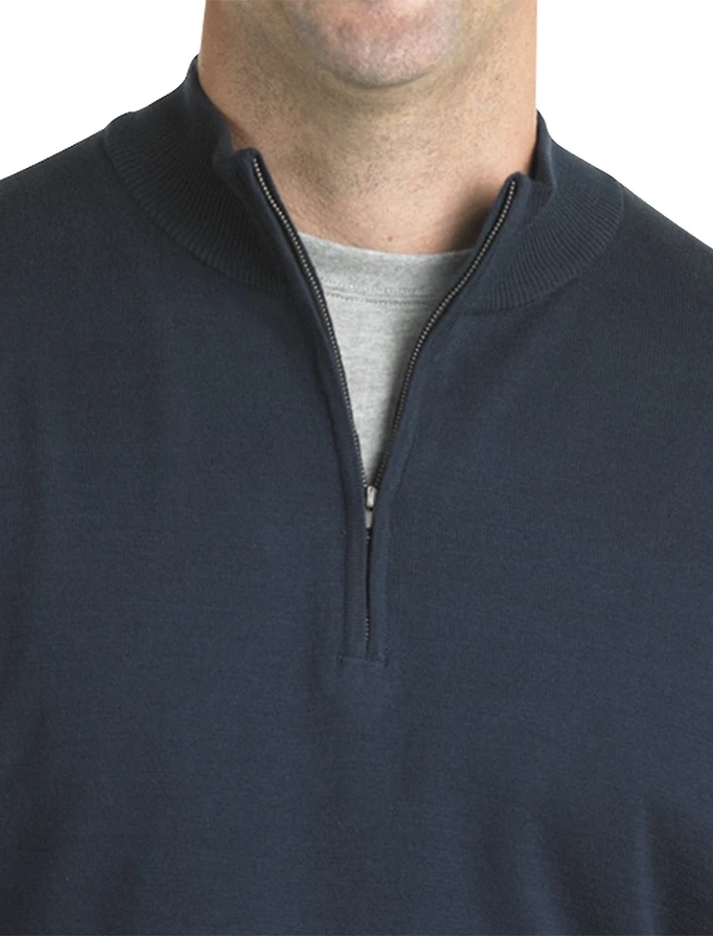 1/4-Zip Pullover Sweater