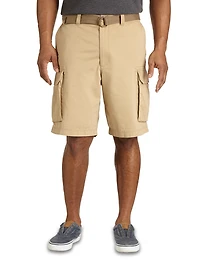 Relaxed-Fit Twill Cargo Shorts