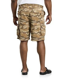 Relaxed-Fit Twill Cargo Shorts