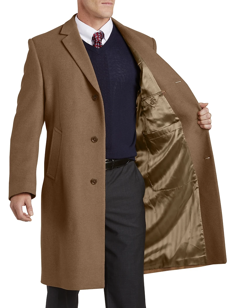 Paris Wool Blend Overcoat