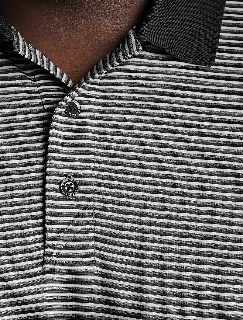 DryTec Forge Tonal Stripe Polo Shirt