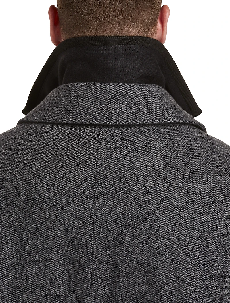 Herringbone Zale Overcoat