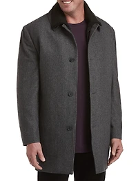 Herringbone Zale Overcoat