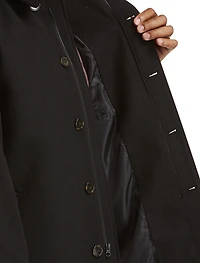 Wool Blend Basic Overcoat