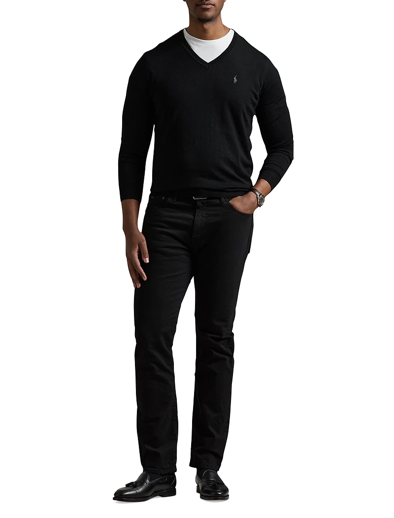 V-Neck Merino Wool Sweater