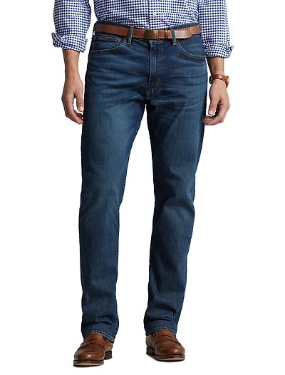 Straight-Fit Denim Jeans