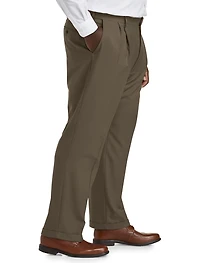 Premium Comfort 4-Way Stretch Pleated Dress Pants