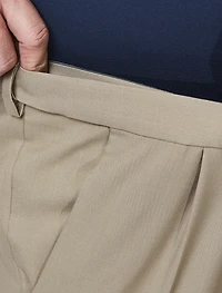 Premium Comfort 4-Way Stretch Pleated Dress Pants