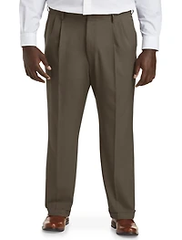 Premium Comfort 4-Way Stretch Pleated Dress Pants