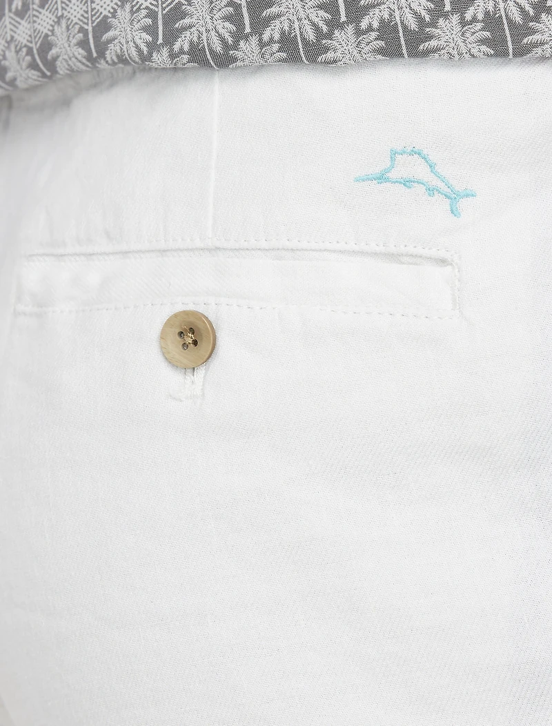 Beach Linen Pull On Pants