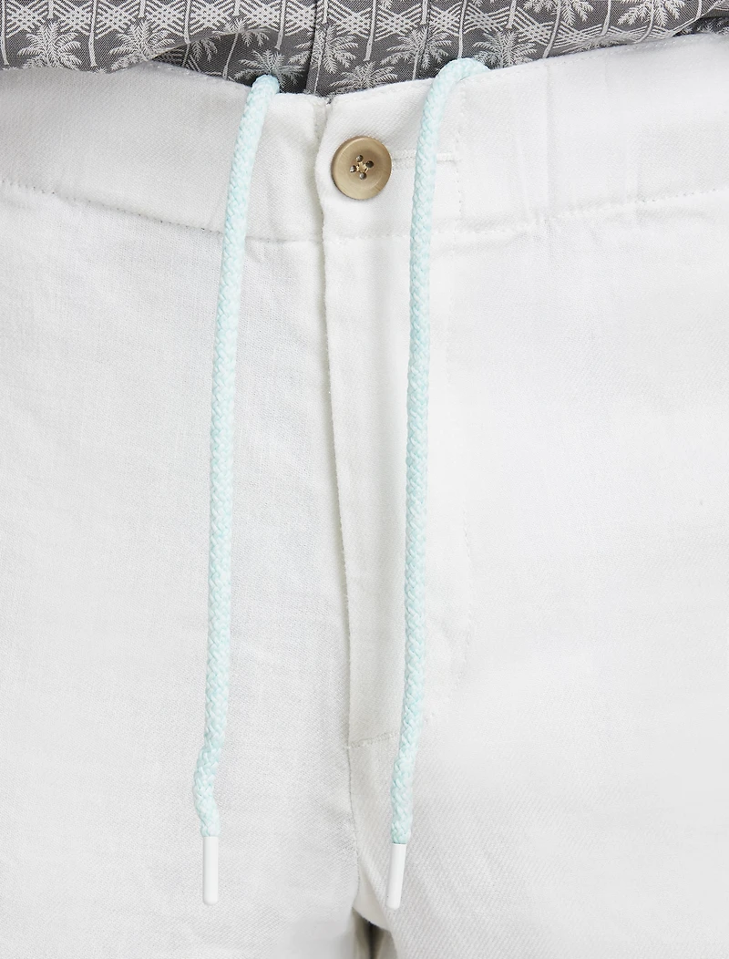 Beach Linen Pull On Pants