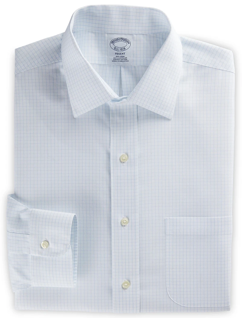 Checkered Graph Dress Shirt