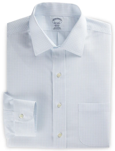Checkered Graph Dress Shirt
