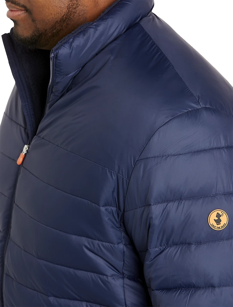 Faux Sherpa-Lined Jacket