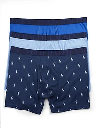 3-Pk Classic Stretch Boxer Briefs