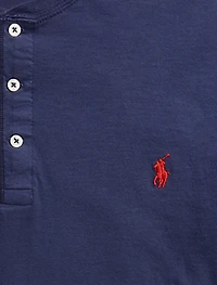 Slub Jersey Henley Shirt