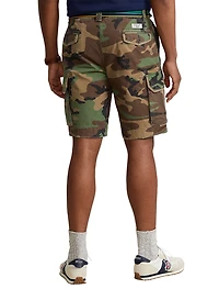 Classic-Fit Camo Chino Cargo Shorts