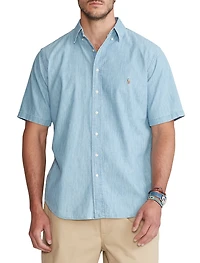 Chambray Sport Shirt