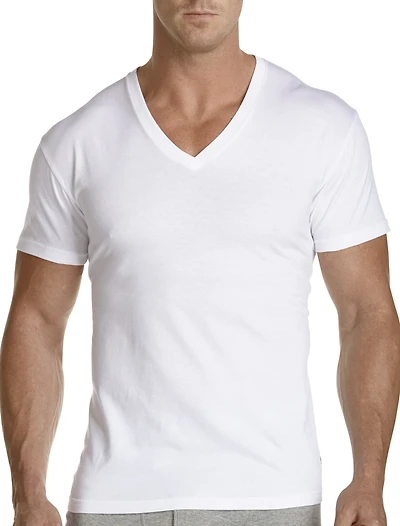3-pk V-Neck T-Shirts