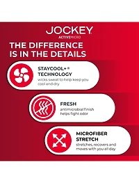 2-Pk ActiveMicro Boxer Briefs