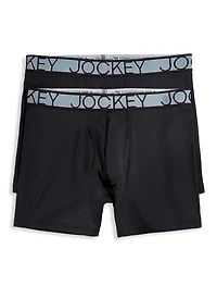 2-Pk ActiveMicro Boxer Briefs
