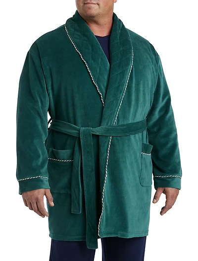 Velour Smoking Jacket