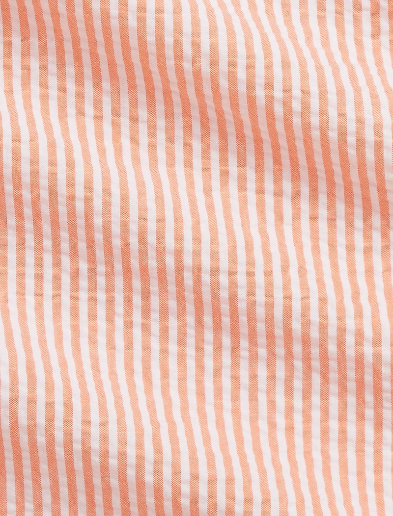 Seersucker Stripe Sport Shirt
