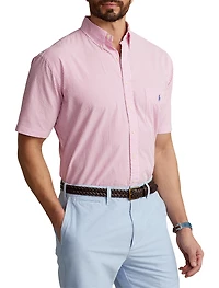Seersucker Stripe Sport Shirt