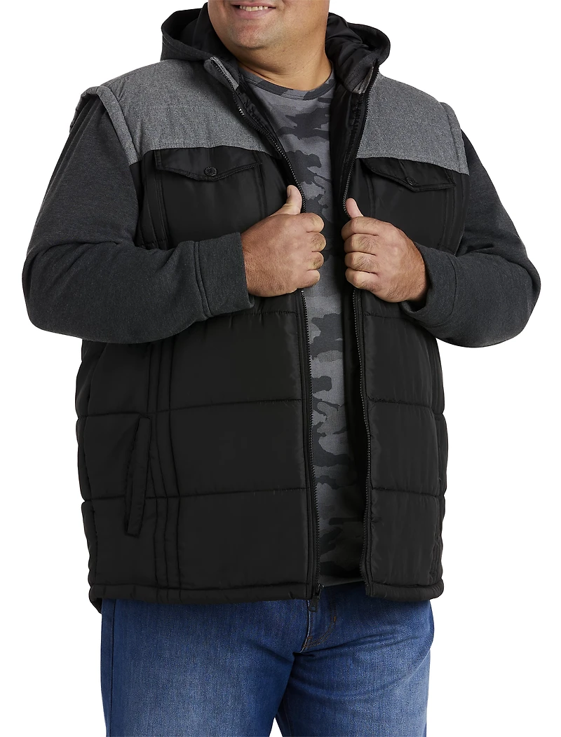 Quilted Hooded Jacket