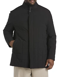 Quilted Commuter Overcoat