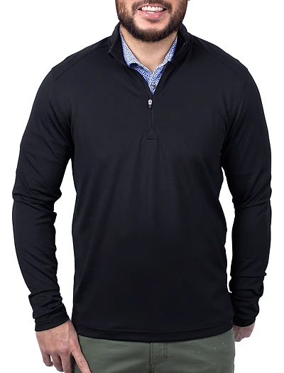 Virtue Eco Pique 1/4-Zip Pullover