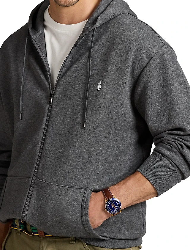 Double-Knit Full-Zip Hoodie