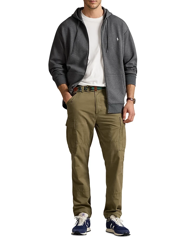 Double-Knit Full-Zip Hoodie