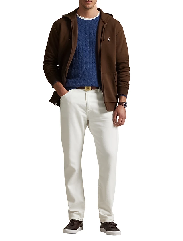 Double-Knit Full-Zip Hoodie