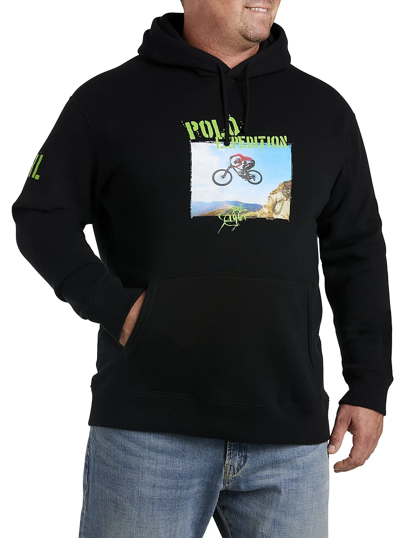 Fleece Graphic Hoodie