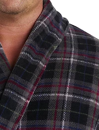 Plaid Plush Robe